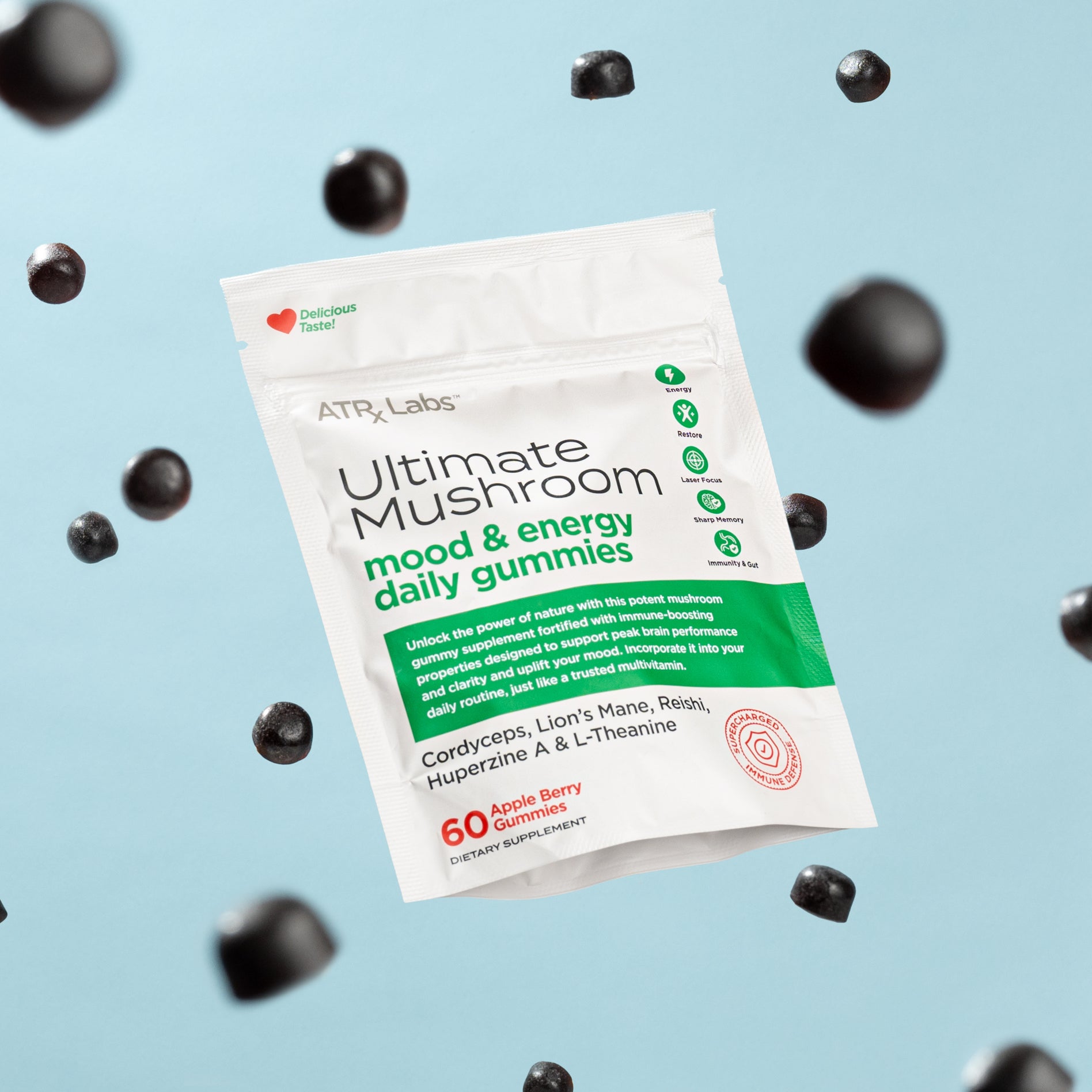 Ultimate Mushroom Daily Gummies